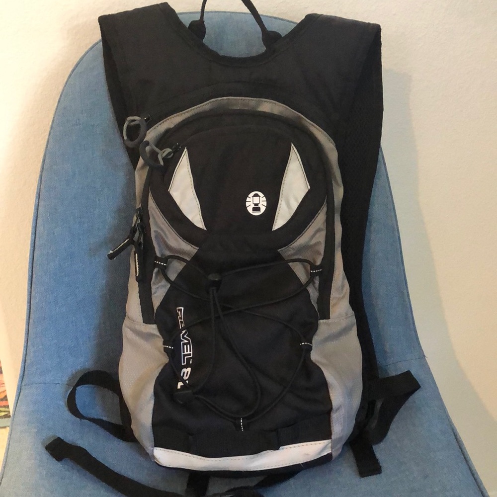 Coleman Revel 8 Backpack, Hydration Pack - Black, Gray